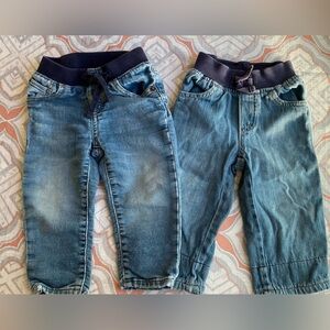 bundle of (2) baby Jeans